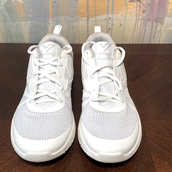 VIONIC 335Miles White  Brisk Walking Athletic shoes Women’s 8 - Picture 2 of 7